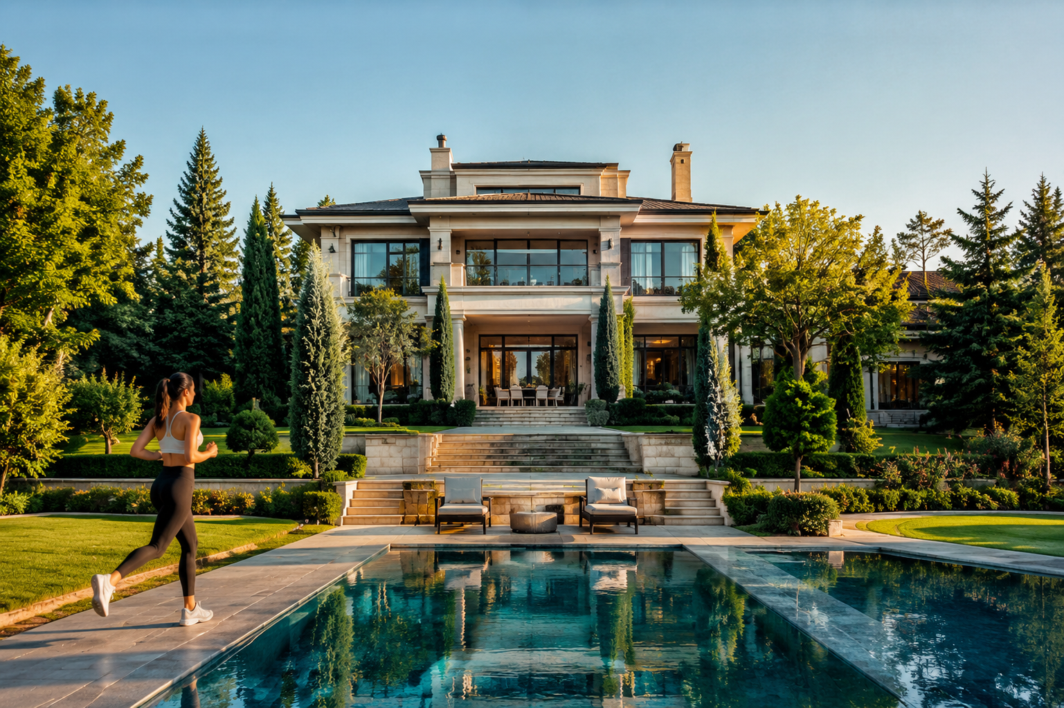 Ankara Oran villa ic ve dis yasam
